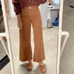 Zara the marine straight rust pants